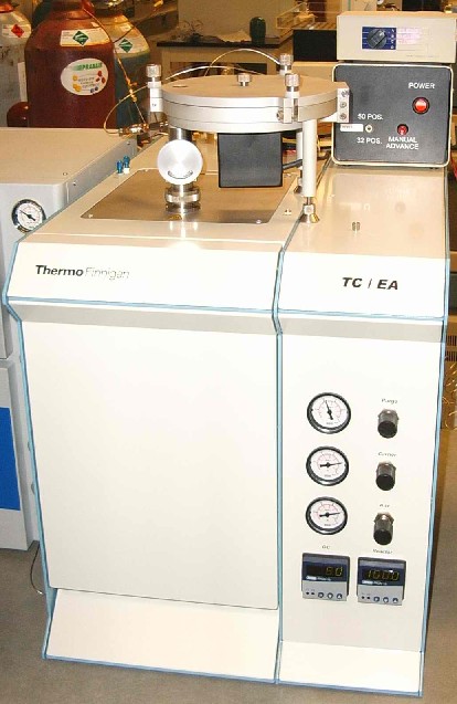 Thermochemical Elemental Analyzer (TC/EA)