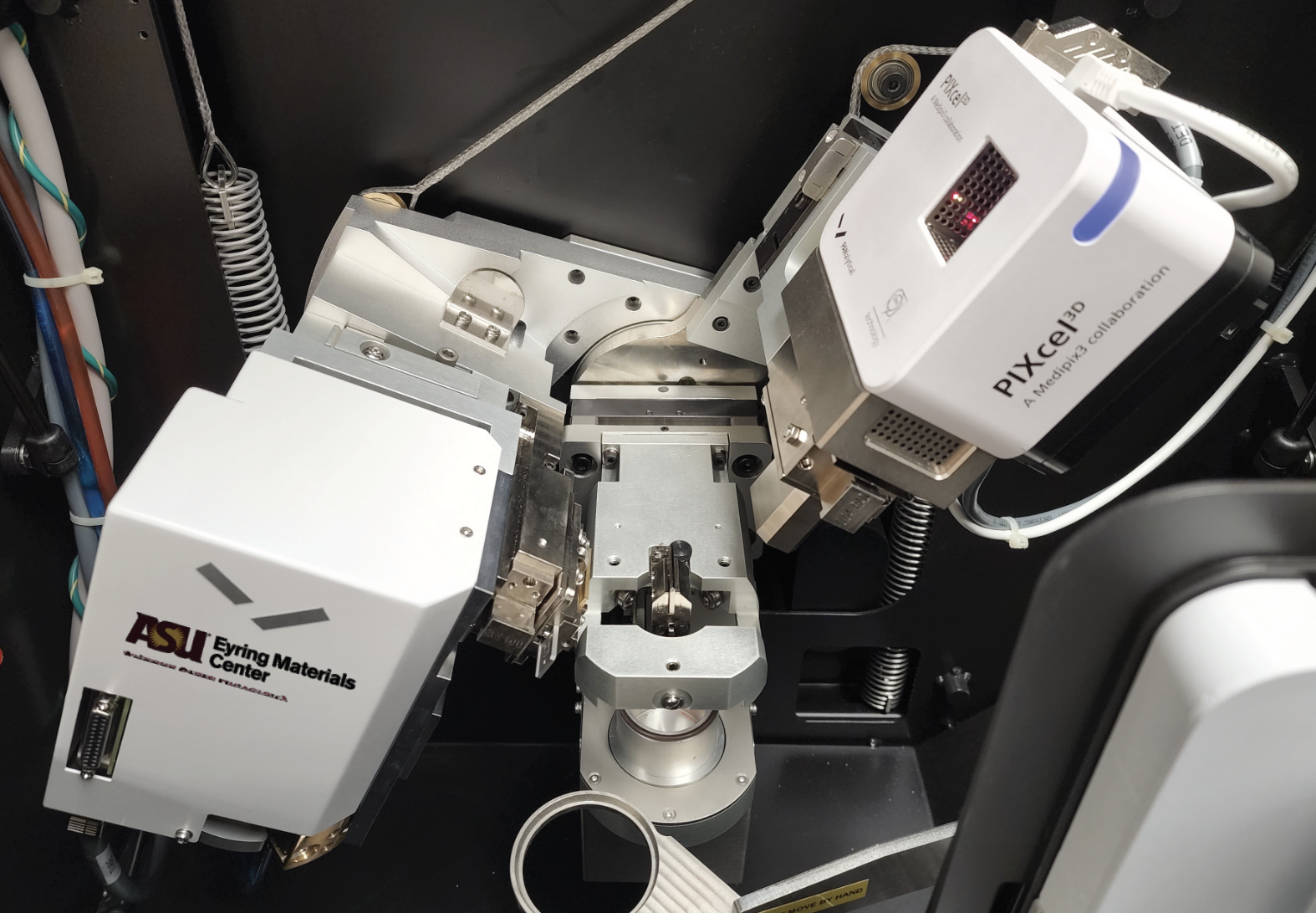 View inside our Aeris Diffractometer